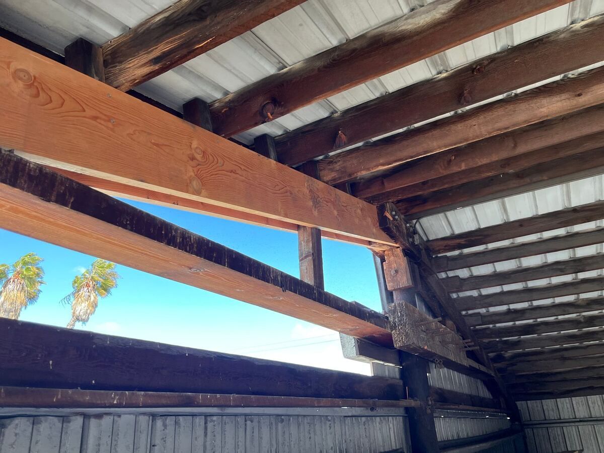 Steel roof framing